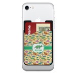 Dinosaurs 2-in-1 Cell Phone Credit Card Holder & Screen Cleaner (Personalized)