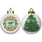 Dinosaurs Ceramic Christmas Ornament - X-Mas Tree (APPROVAL)