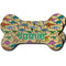 Dinosaurs Ceramic Dog Ornament - Front & Back w/ Name or Text