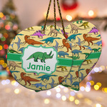 Dinosaurs Ceramic Ornament w/ Name or Text