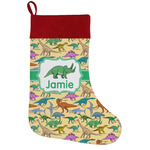 Dinosaurs Holiday Stocking w/ Name or Text