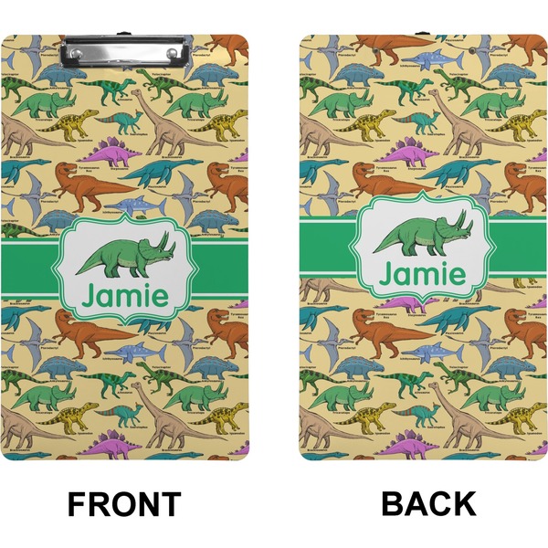 Dinosaurs Clipboard (Legal) (Front + Back)