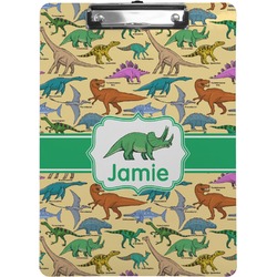 Dinosaurs Clipboard (Letter Size) (Personalized)