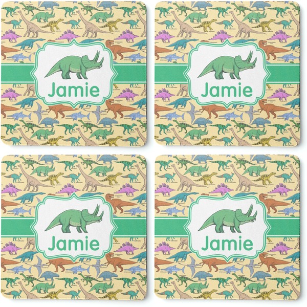 Dinosaurs Coaster Rubber Back - Apvl