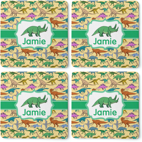 Dinosaurs Coaster Rubber Back - Apvl