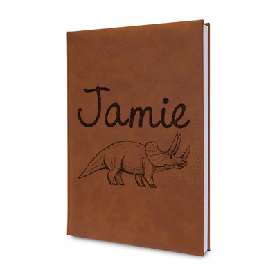 Dinosaurs Leatherette Journal (Personalized)