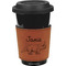 Dinosaurs Leatherette Cup Sleeve - Single Sided (Personalized)