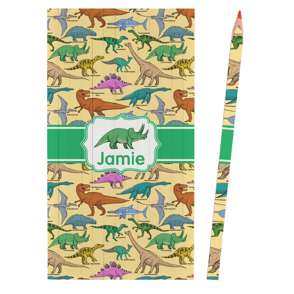 Dinosaurs Colored Pencils - Front View