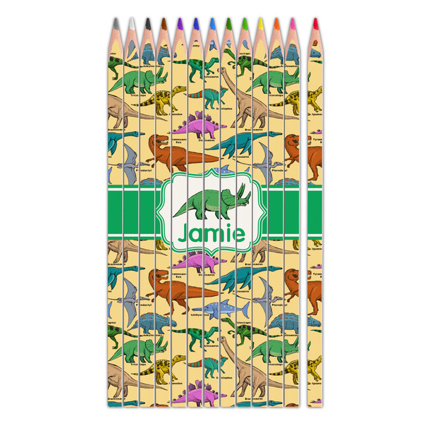 Custom Dinosaurs Colored Pencils (Personalized)