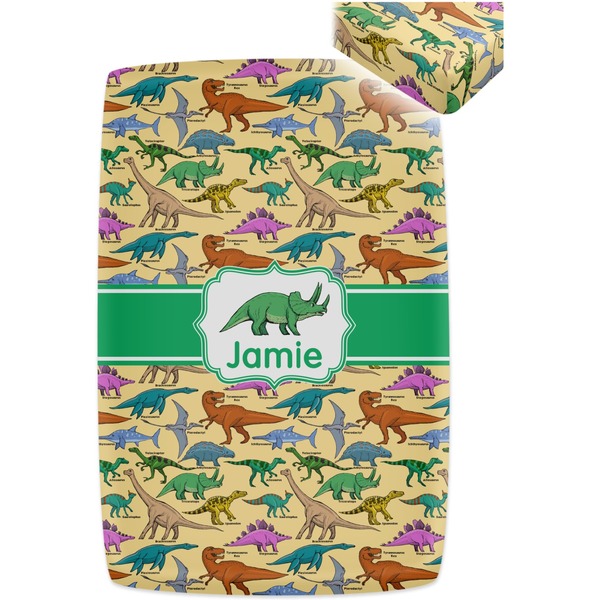 Dinosaurs Crib Fitted Sheet - Apvl