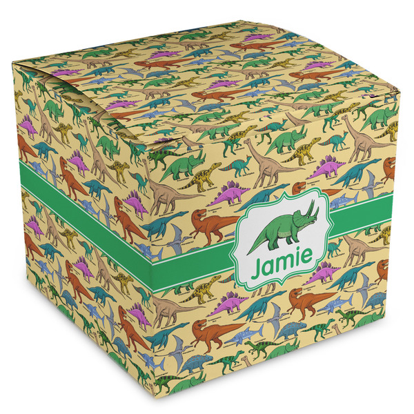 Custom Dinosaurs Cube Favor Gift Boxes (Personalized)