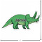 Dinosaurs Custom Shape Iron On Patches - L - APPROVAL