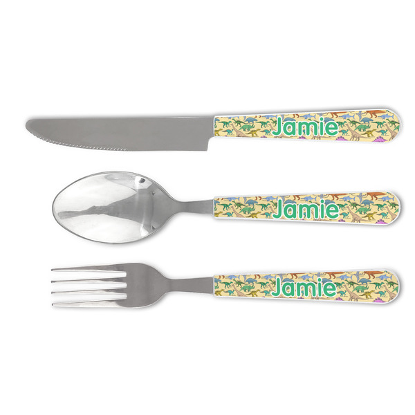 Custom Dinosaurs Cutlery Set (Personalized)