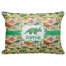 Dinosaurs Decorative Baby Pillowcase - 16"x12" (Personalized)