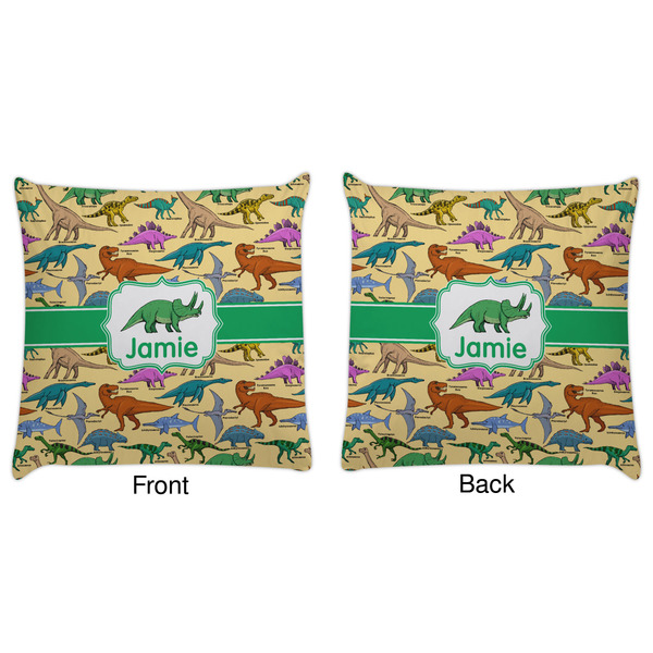 Dinosaurs Decorative Pillow Case - Approval