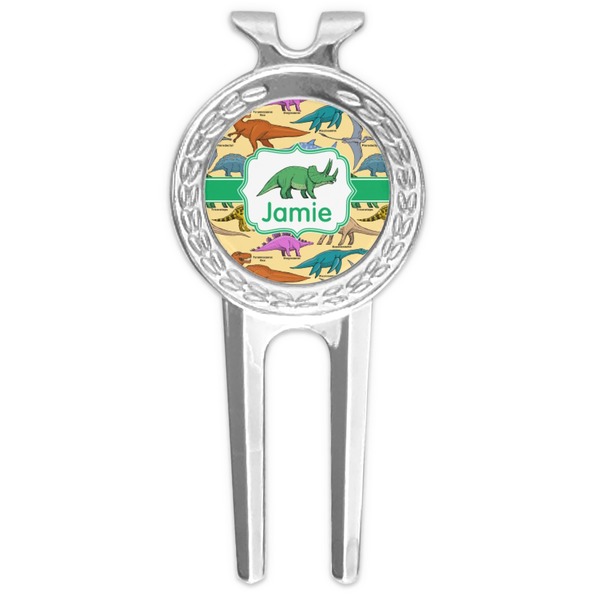 Custom Dinosaurs Golf Divot Tool & Ball Marker (Personalized)