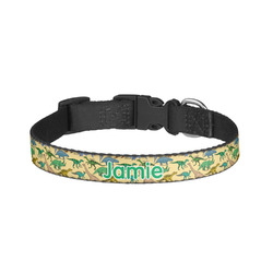 Dinosaurs Dog Collar - Large (Personalized)