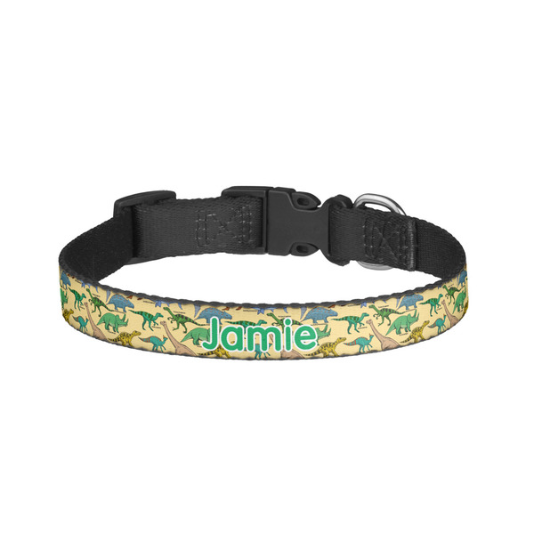 Custom Dinosaurs Dog Collar - Small (Personalized)