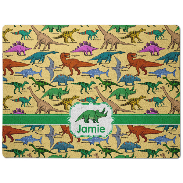 Dinosaurs Dog Food Mat - Medium without bowls