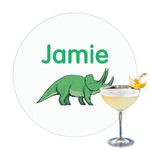 Dinosaurs Printed Drink Topper (Personalized)