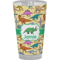 Dinosaurs Pint Glass - Full Color (Personalized)
