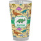 Dinosaurs Pint Glass - Full Color - Front View