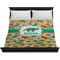 Dinosaurs Duvet Cover - King - On Bed - No Prop