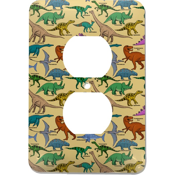 Custom Dinosaurs Electric Outlet Plate