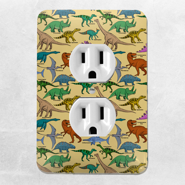 Dinosaurs Electric Outlet Plate - LIFESTYLE