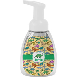 Dinosaurs Foam Soap Bottle - White (Personalized)