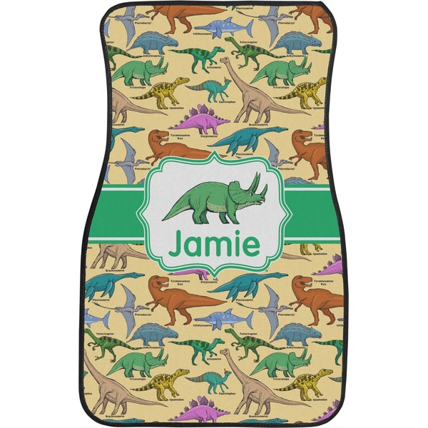 Dinosaurs Custom Car Floor Mats (Front Seat)