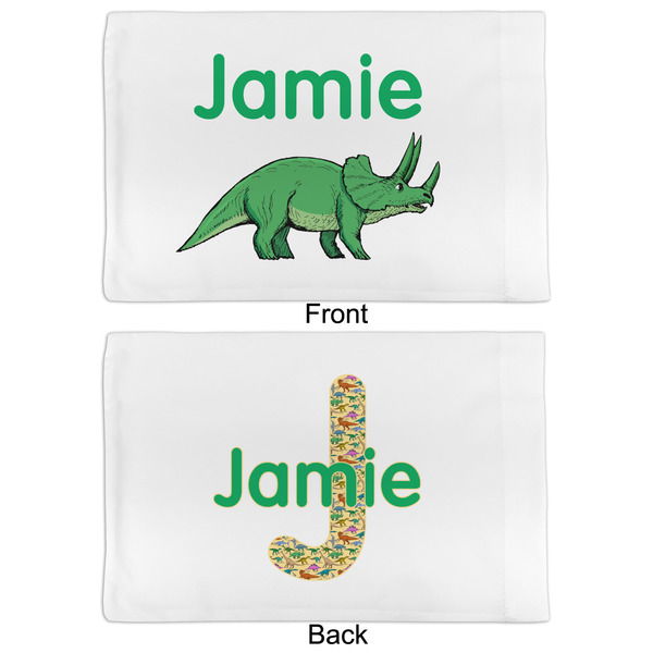 Dinosaurs Full Pillow Case - APPROVAL (partial print)