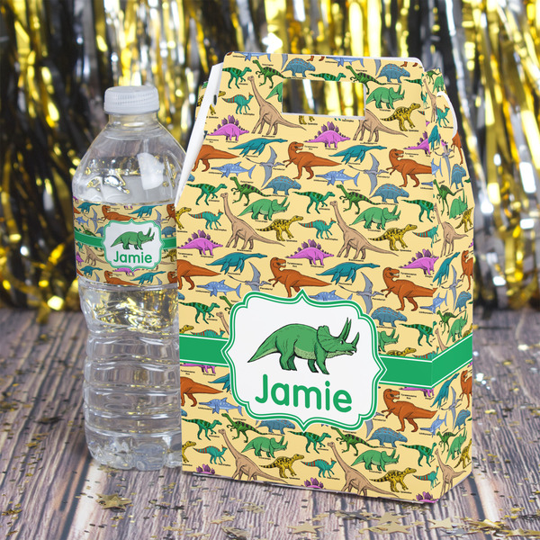 Dinosaurs Gable Favor Box - In Context