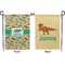 Dinosaurs Garden Flag - Double Sided Front and Back