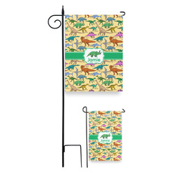 Dinosaurs Garden Flag (Personalized)