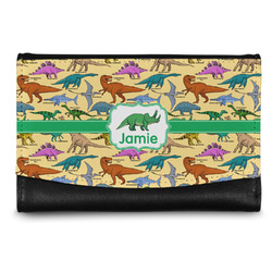 Dinosaurs Genuine Leather Women's Wallet - Small (Personalized)