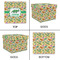 Dinosaurs Gift Boxes with Lid - Canvas Wrapped - X-Large - Approval
