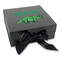 Dinosaurs Gift Boxes with Magnetic Lid - Black - Front (angle)