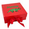 Dinosaurs Gift Boxes with Magnetic Lid - Red - Front