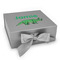 Dinosaurs Gift Boxes with Magnetic Lid - Silver - Front