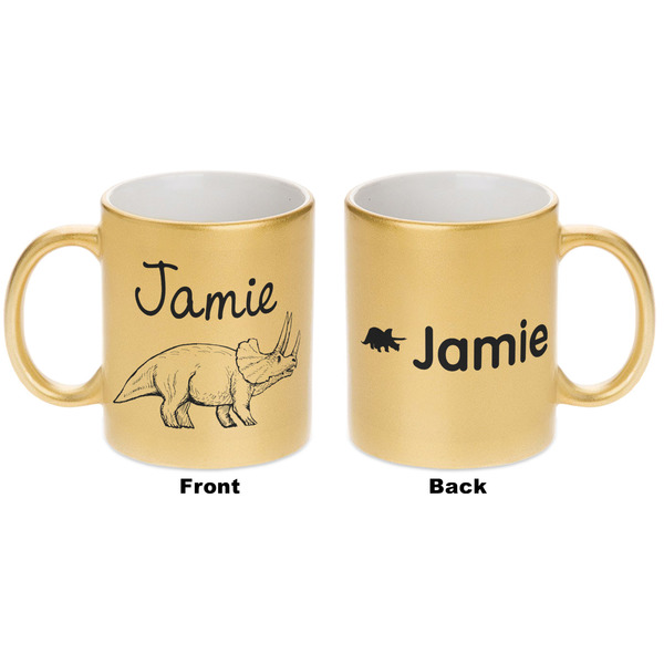 Dinosaurs Gold Mug - Apvl