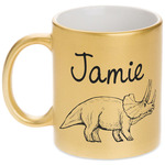 Dinosaurs Metallic Mug (Personalized)