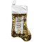 Dinosaurs Gold Sequin Stocking - Front