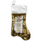 Dinosaurs Reversible Sequin Stocking - Gold (Personalized)