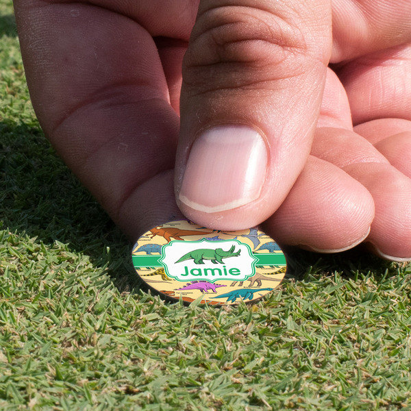 Dinosaurs Golf Ball Marker - Hand