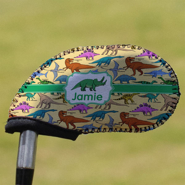Custom Dinosaurs Golf Club Iron Cover (Personalized)