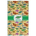 Dinosaurs Golf Towel - Poly-Cotton Blend - Large w/ Name or Text