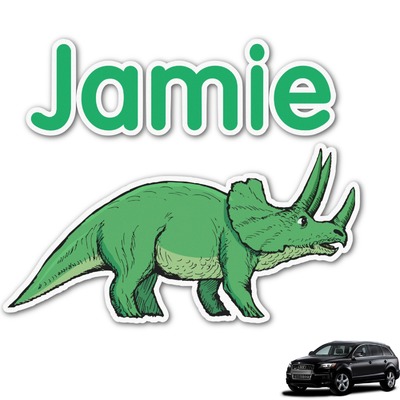 Dinosaurs Graphic Car Decal (Personalized)