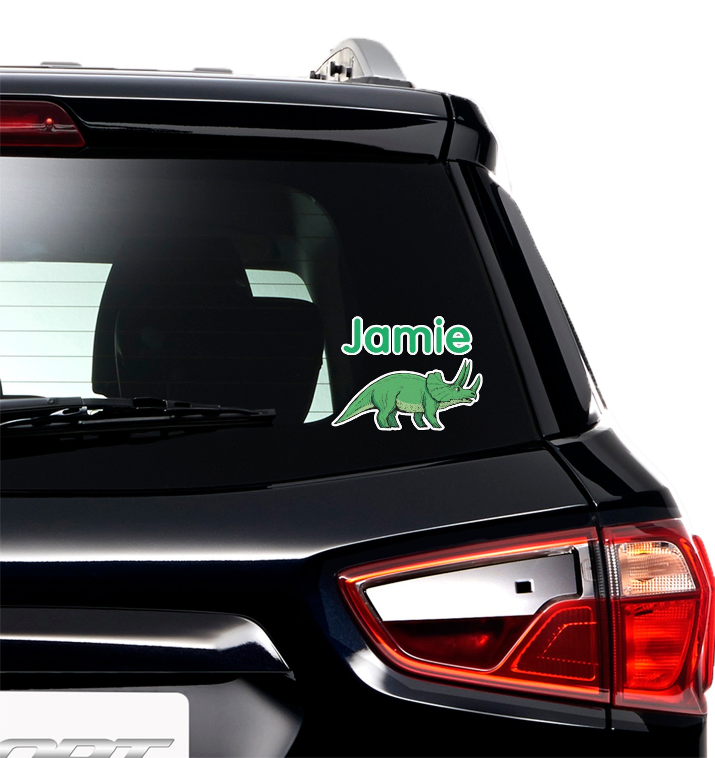 Custom Dinosaurs Graphic Car Decal (Personalized) YouCustomizeIt