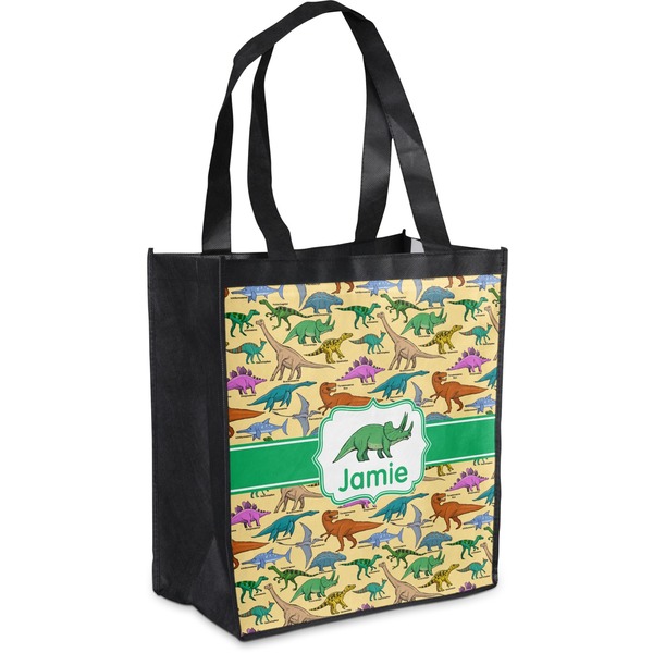 Custom Dinosaurs Grocery Bag (Personalized)